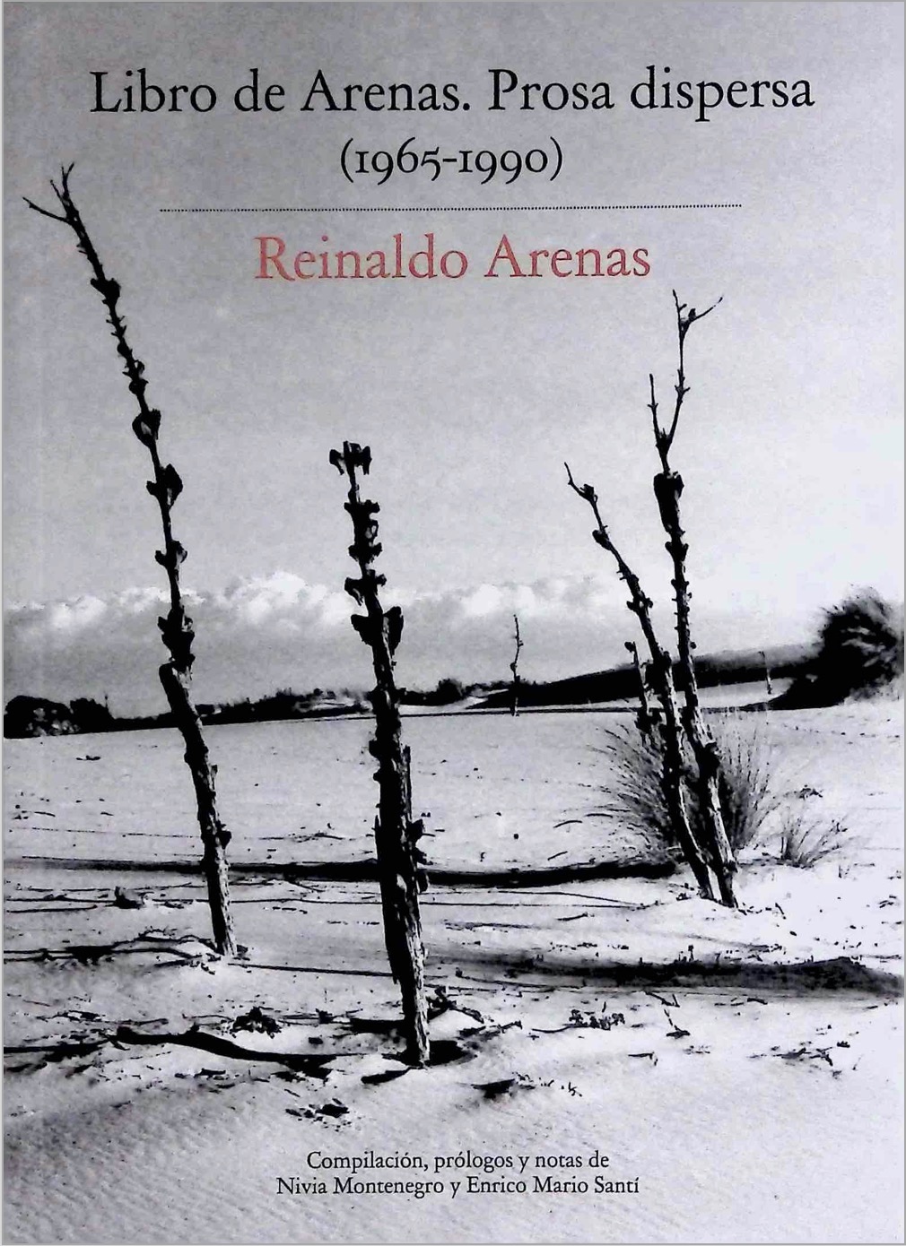Portada de Libro de arenas. Prosa dispersa (1965-1990)
