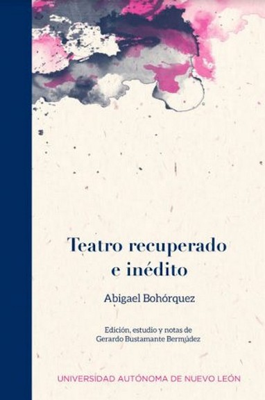 Portada de Teatro recuperado e inédito