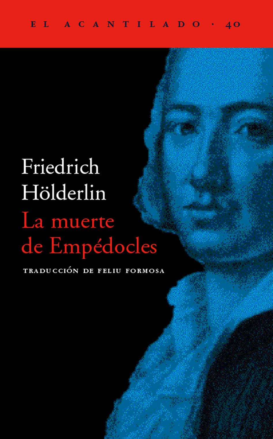 Portada de La muerte de Empedocles