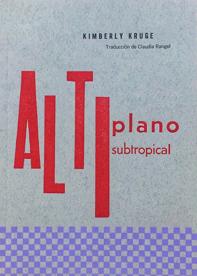 Portada de Alti plano subtropical