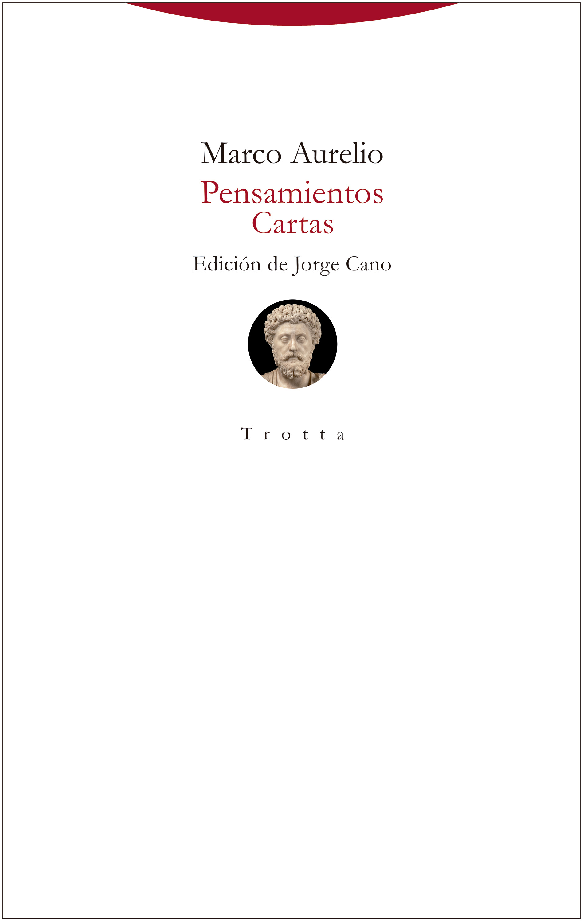 Portada de Pensamientos / Cartas