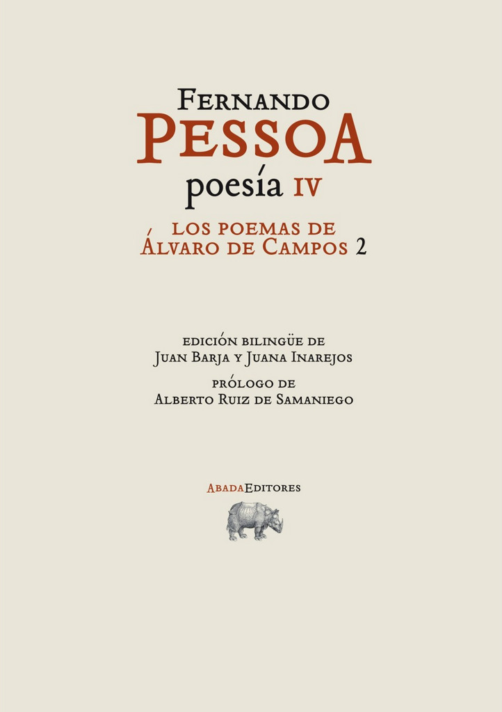 Portada de Los poemas de Álvaro de Campos 2