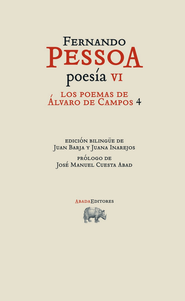 Portada de Los poemas de Álvaro de Campos 4