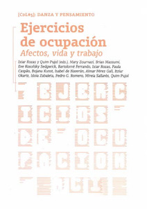 Portada de Ejercicios de ocupación. Afectos, vida y trabajo