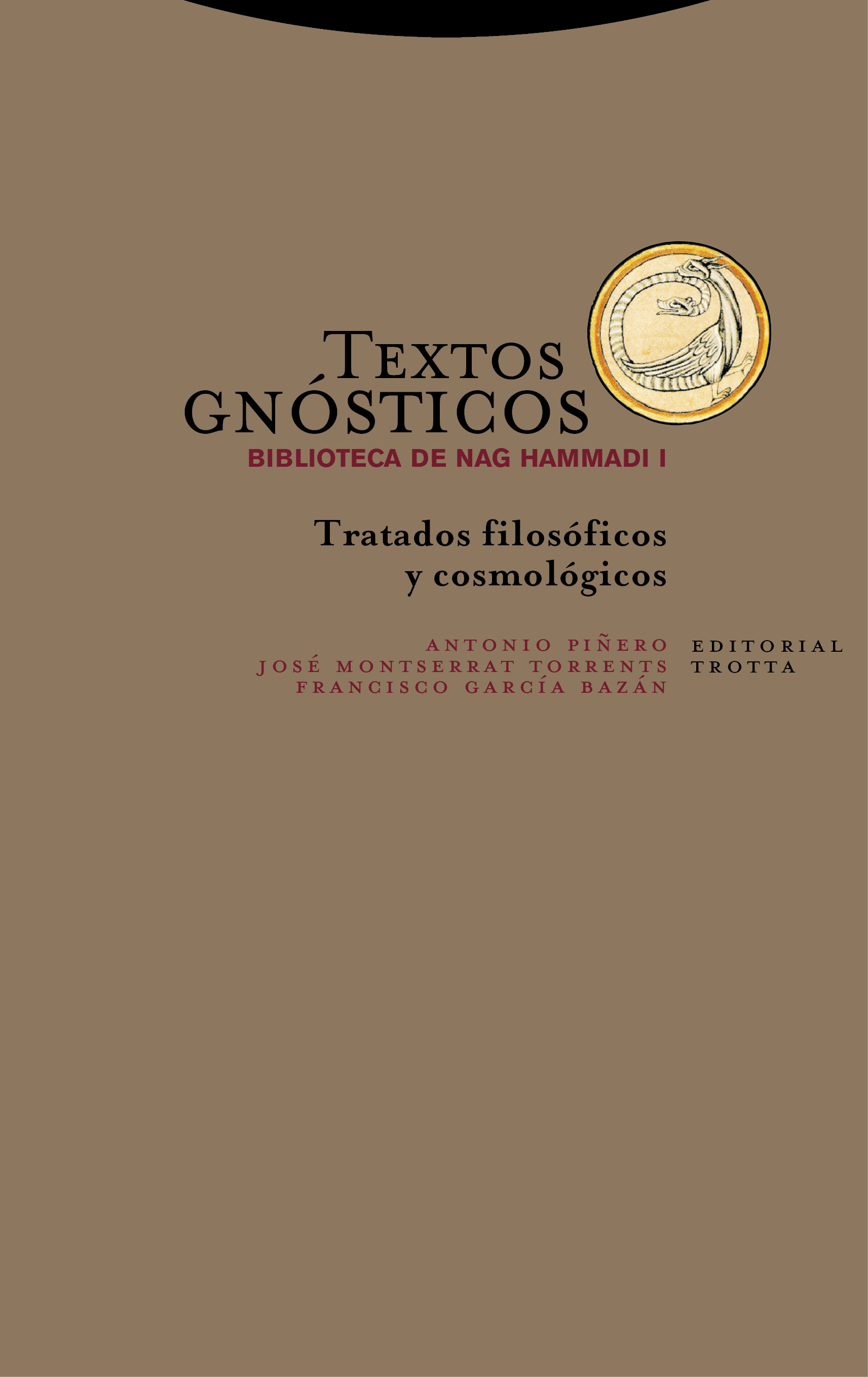 Portada de Textos gnósticos. Biblioteca de Nag Hammadi I