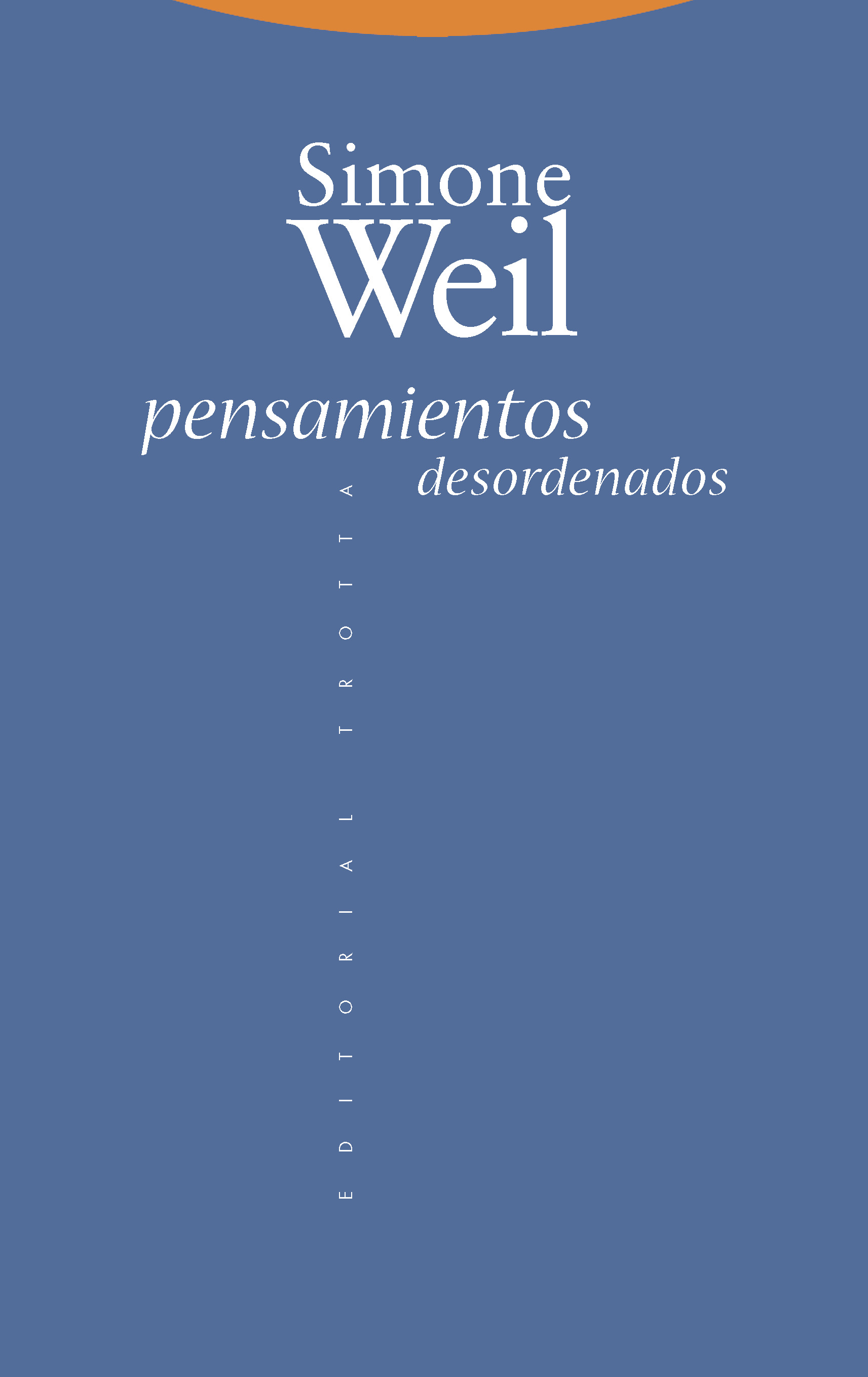 Portada de Pensamientos desordenados
