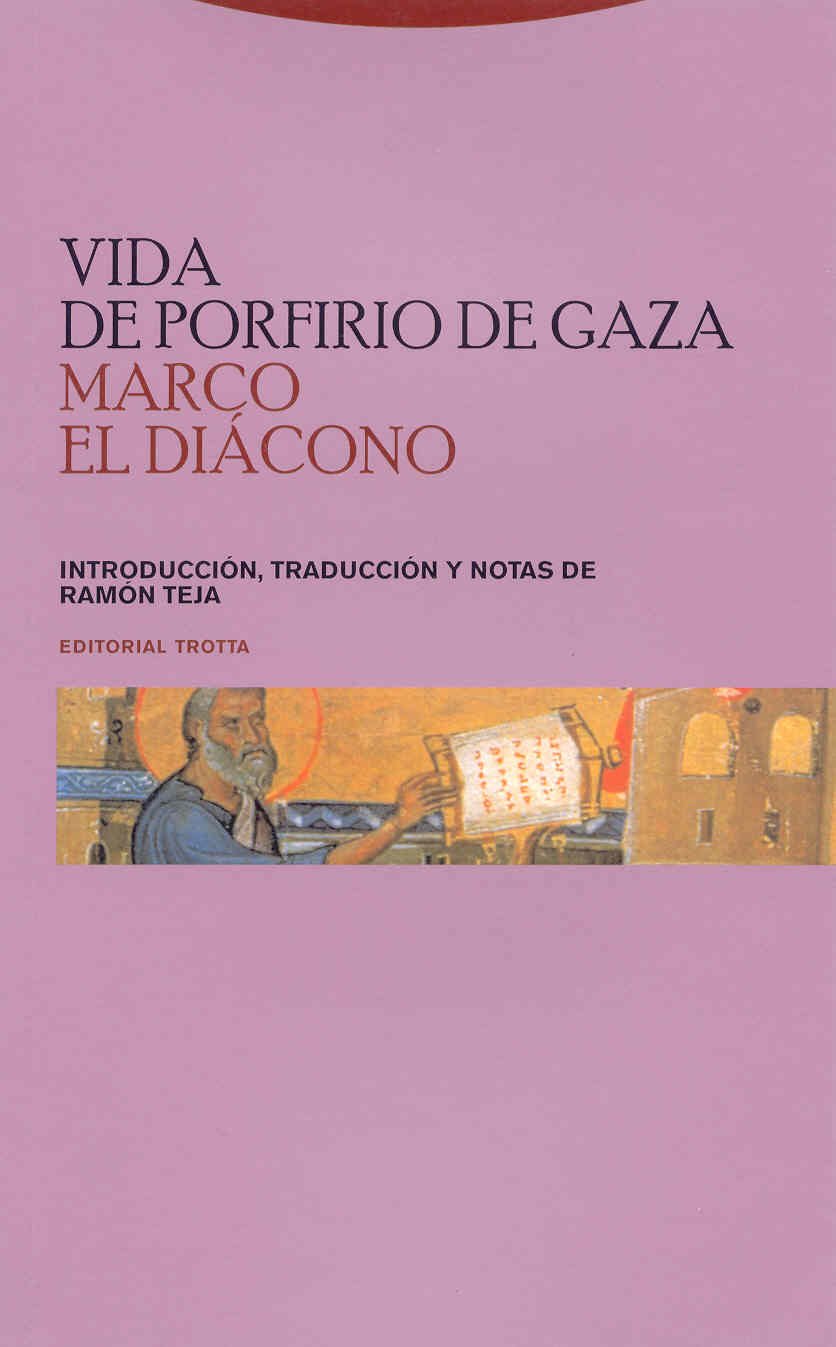Portada de Vida de Porfirio de Gaza